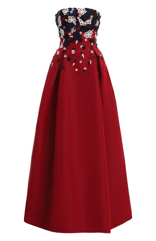Коктейльные и вечерние дизайнерские платья красных оттенков из эксклюзивных коллекций