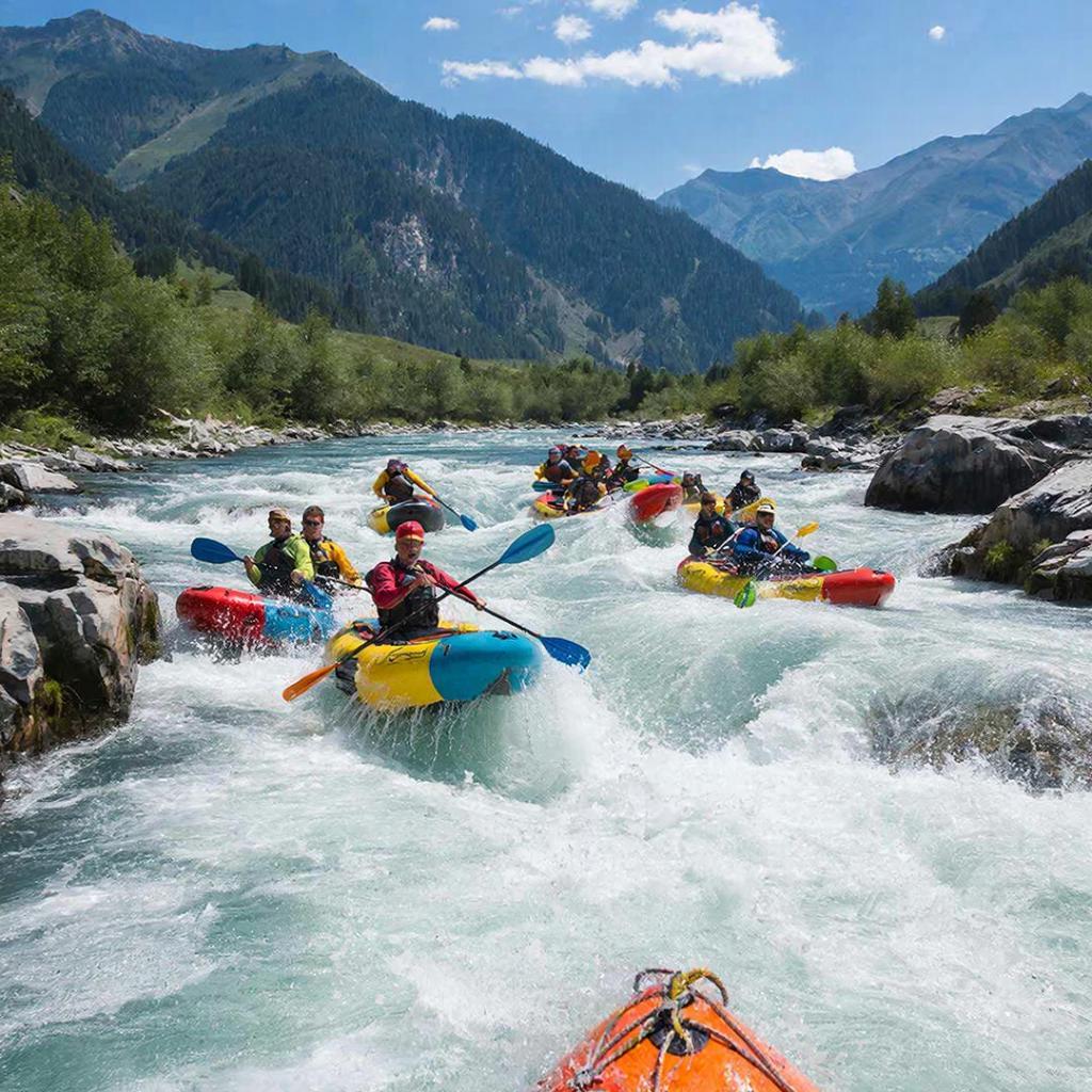 Рафтинг-маршруты в Архызе: уровни сложности и особенности